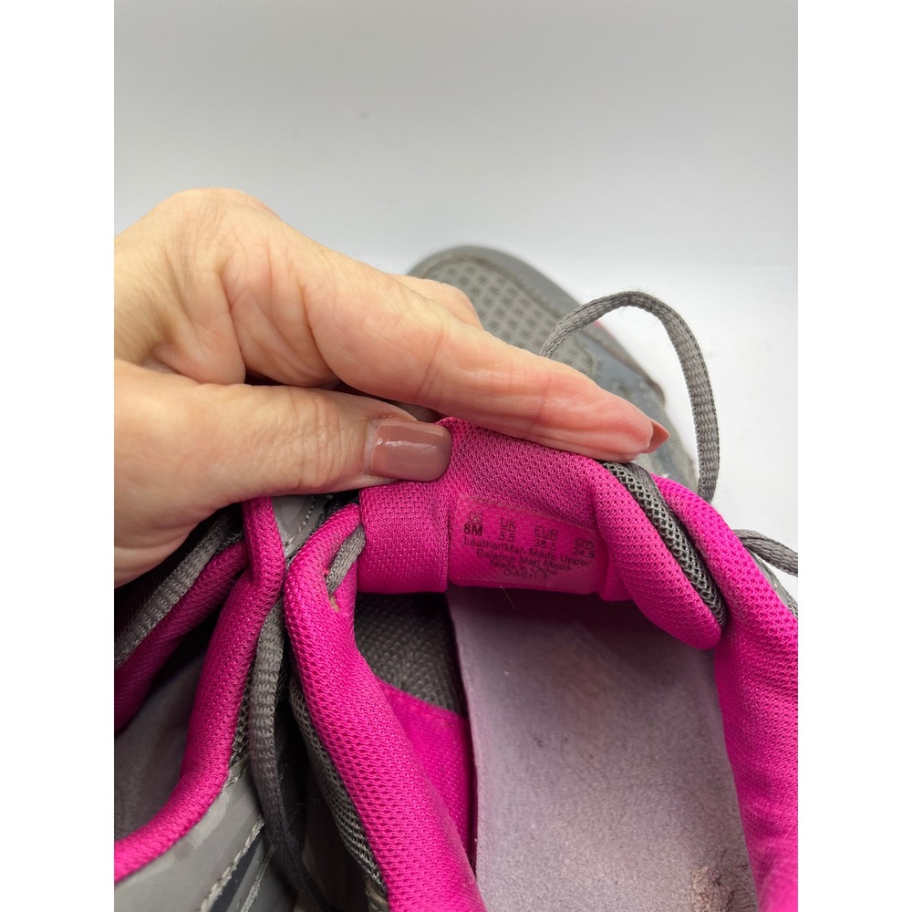 Ryka Dash 3 Women's Gray Pink‎ Running Shoes Sneakers Size 8M - Picture 7 of 8